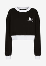 Logo Embroidered Crewneck Sweatshirt