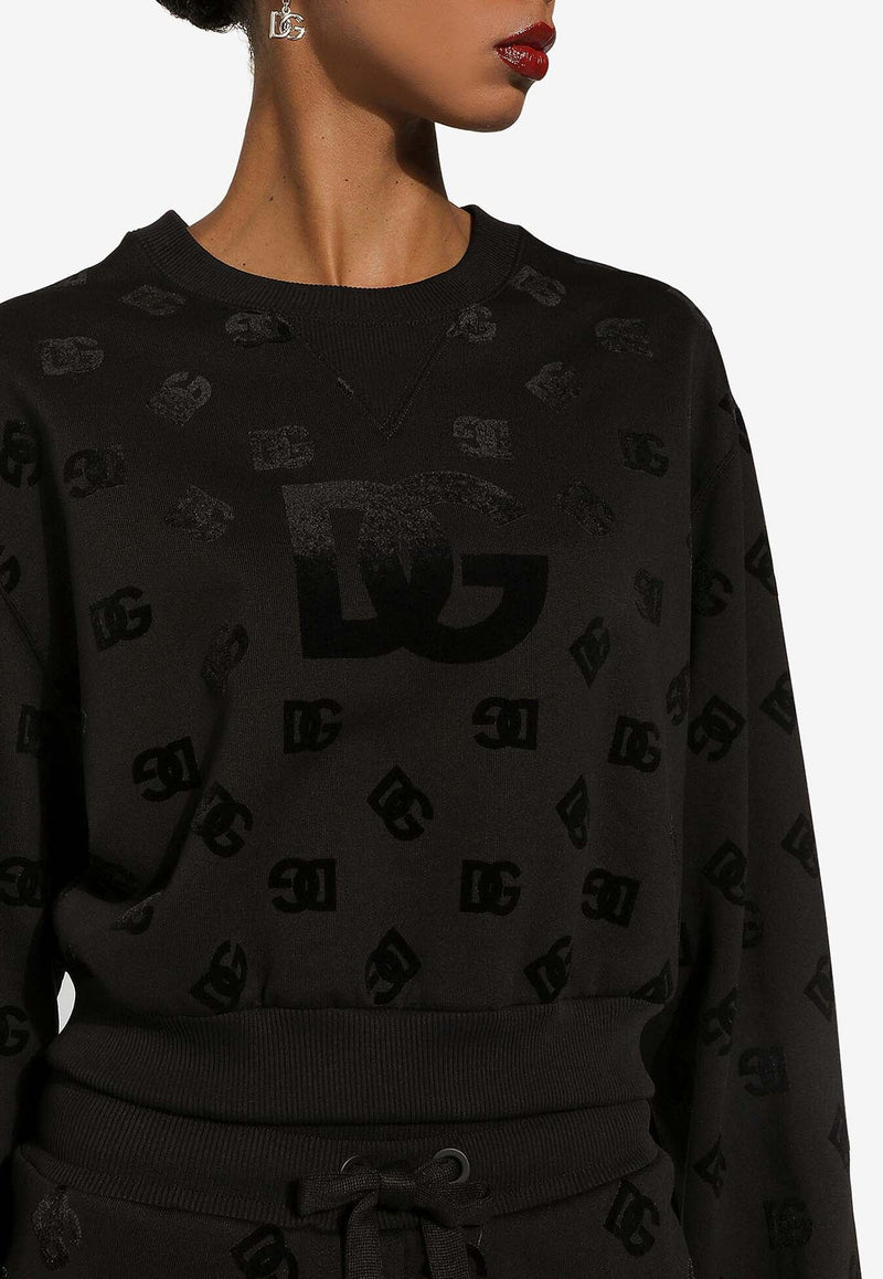 Logo Monogram Crewneck Sweatshirt