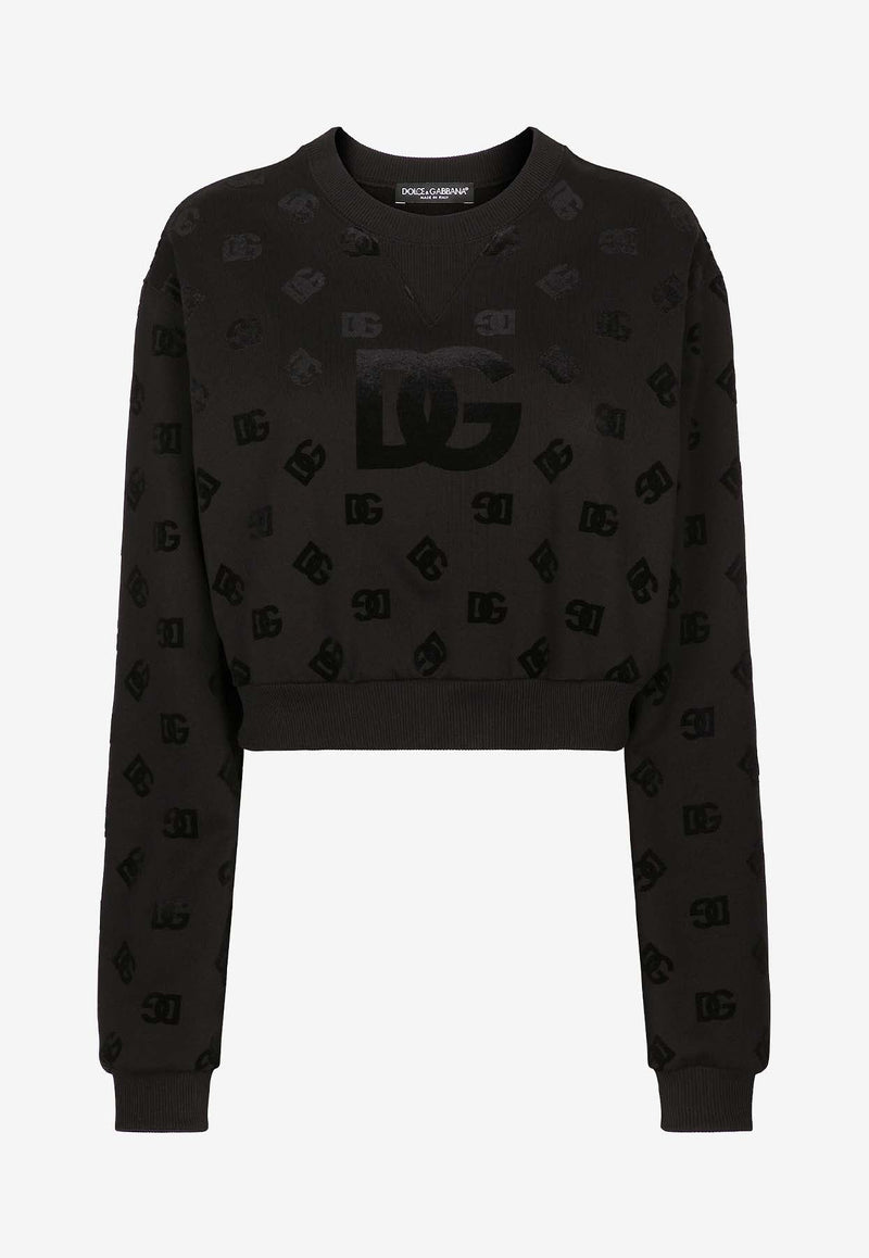 Logo Monogram Crewneck Sweatshirt