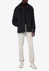 Zip-Up Cashmere Jacket