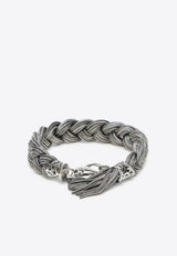 Braided Sterling Silver Bracelet