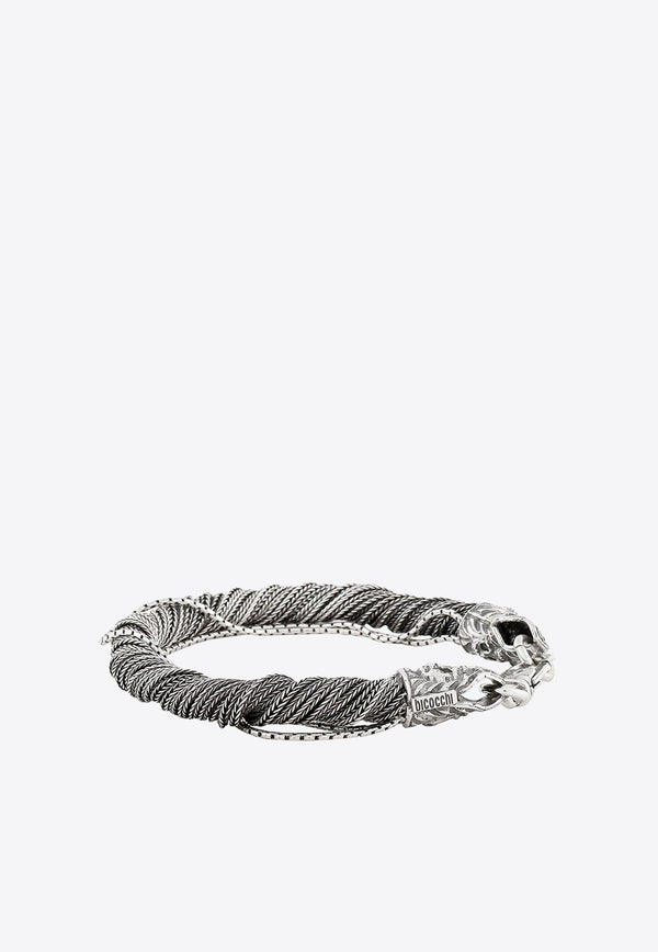 Silver Torsion Bracelet