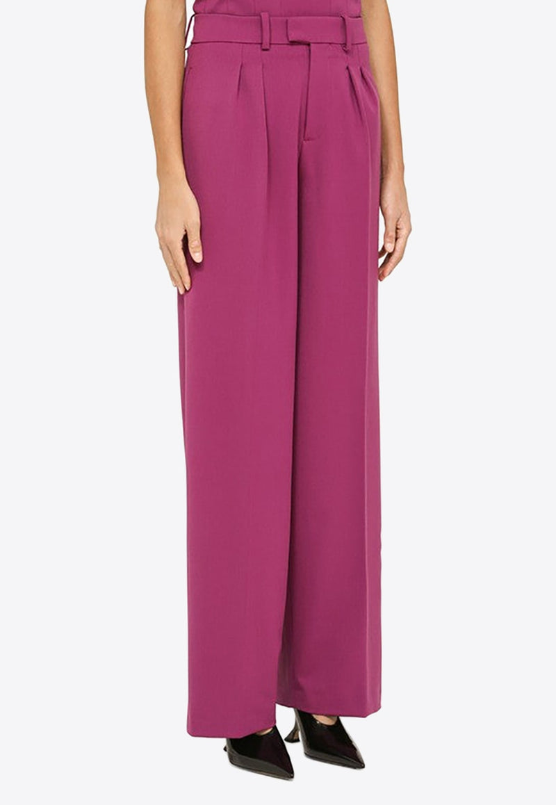 High-Waist Tailored Pants