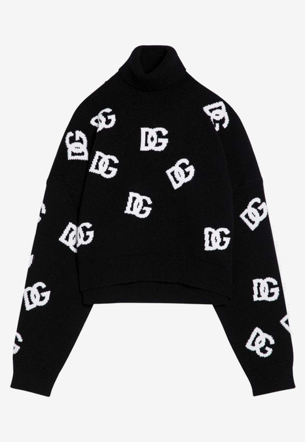 DG Logo Turtleneck Sweater