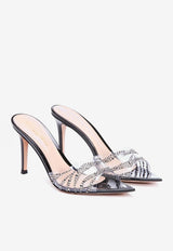 Rania 85 Crystal-Embellished Mules