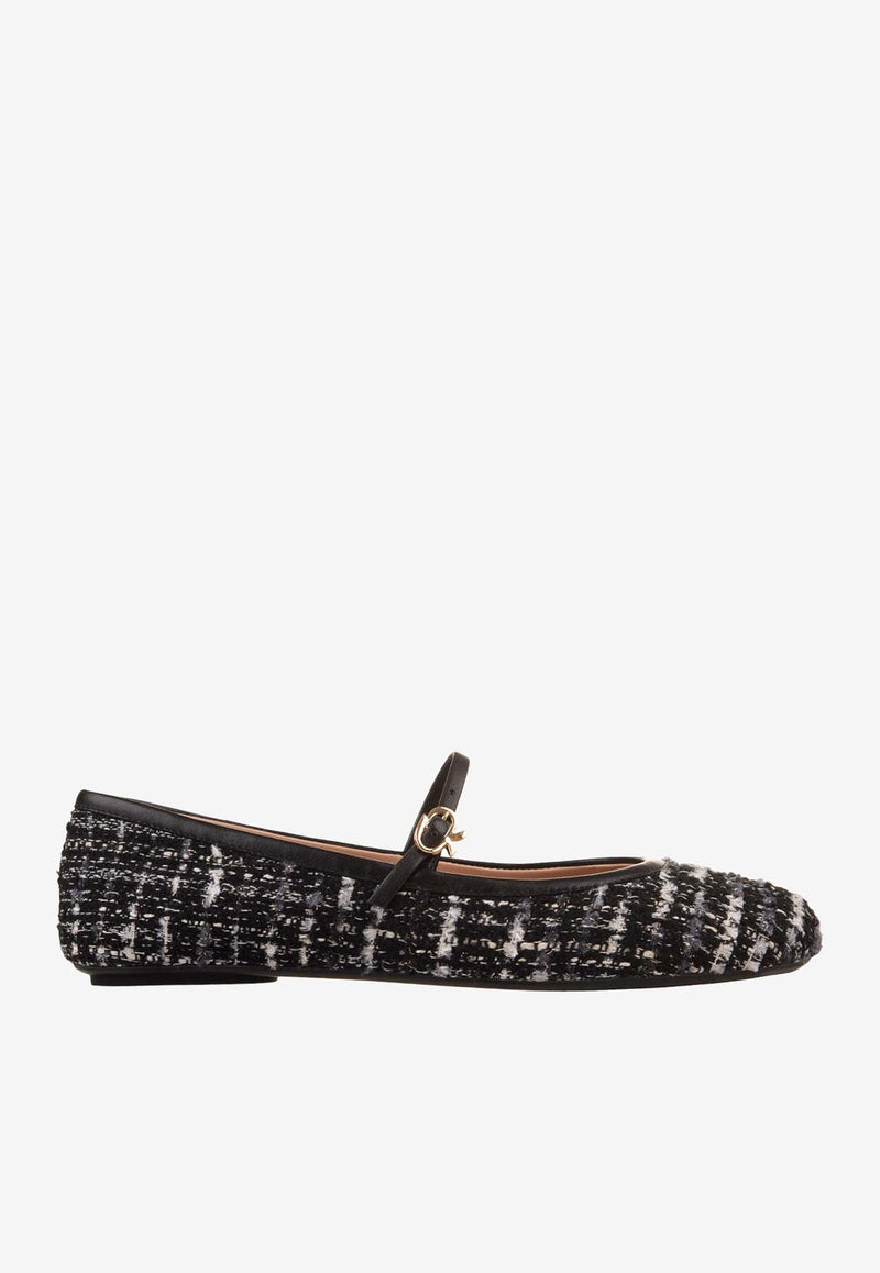 Carla Tweed Ballet Flats