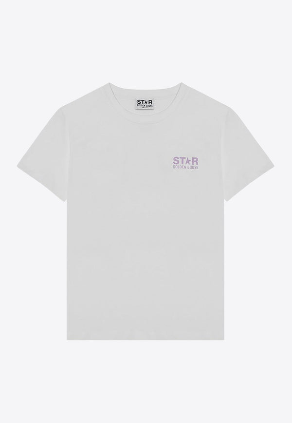 Girls Star Print T-shirt