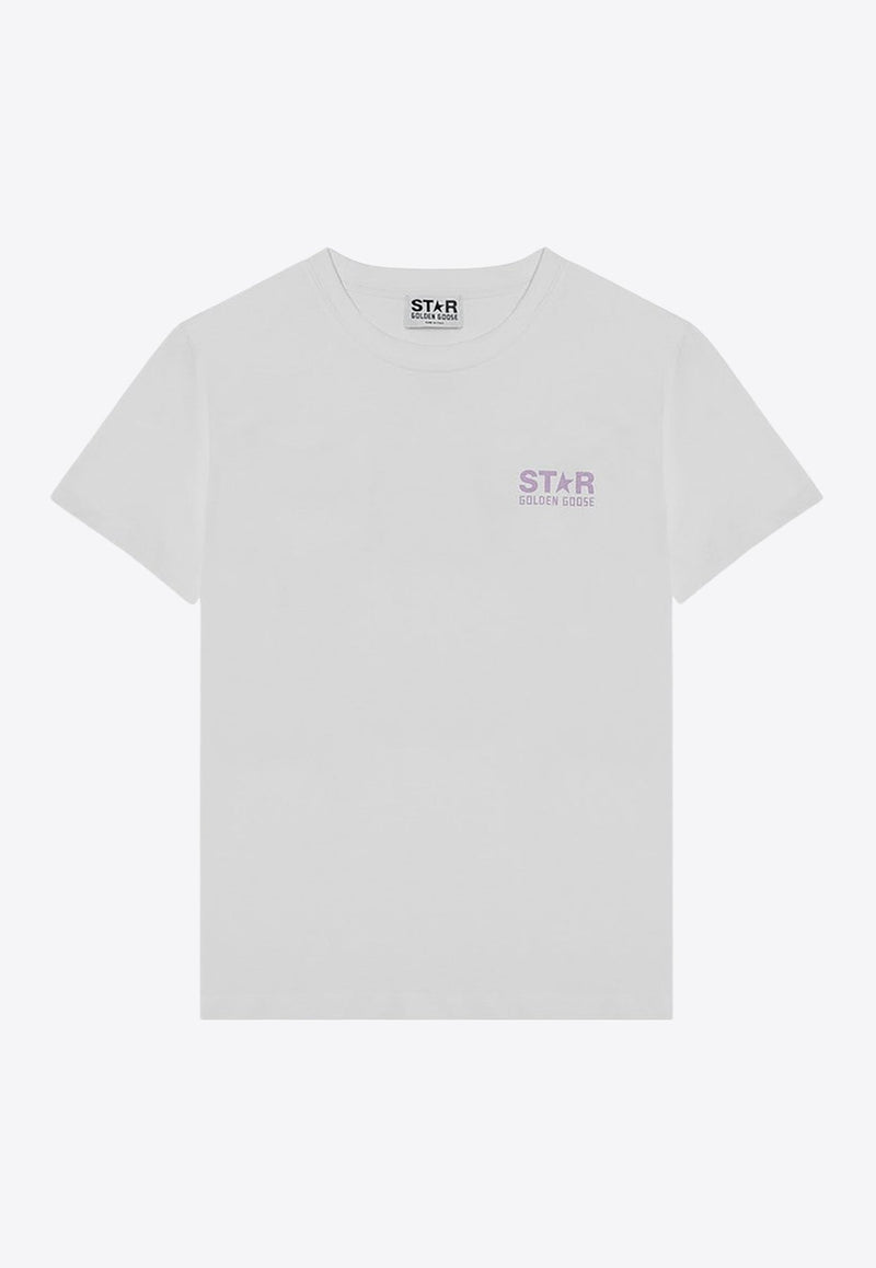 Girls Star Print T-shirt