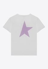 Girls Star Print T-shirt