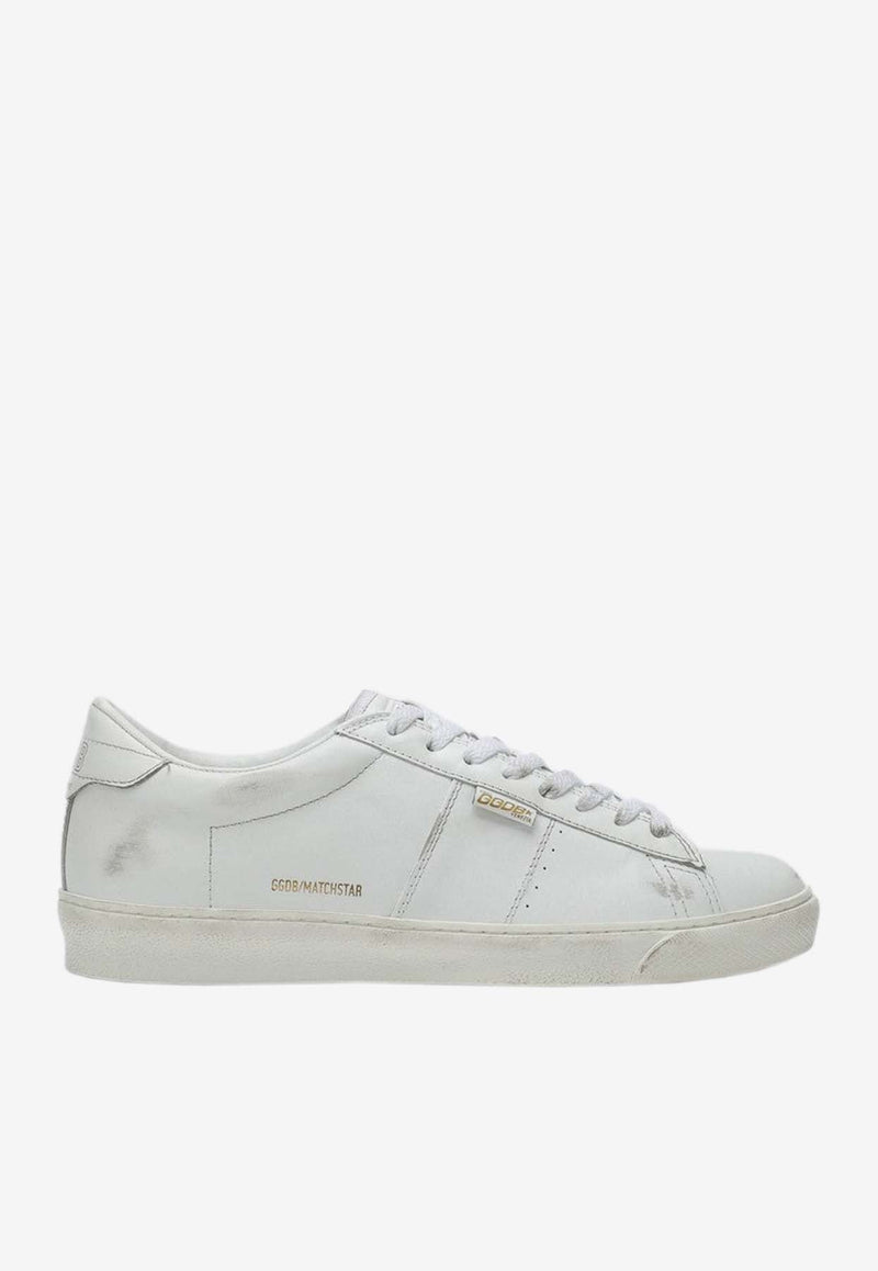 Matchstar Low-Top Leather Sneakers