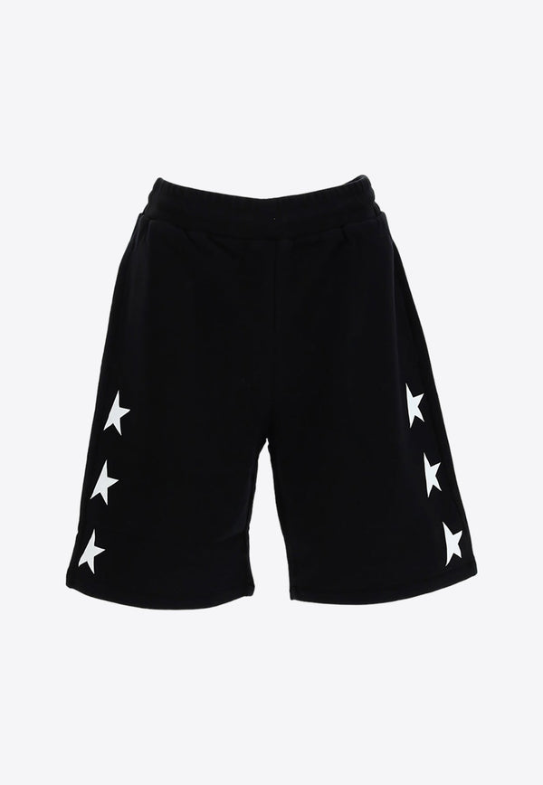 Star Print Bermuda Shorts