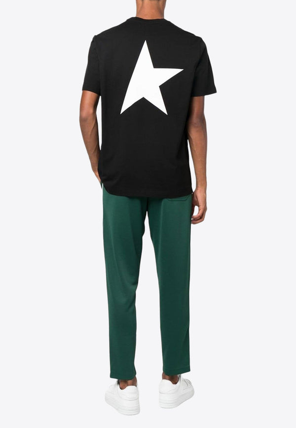 Star Print Crewneck T-shirt