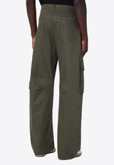 Wide-Leg Cargo Pants