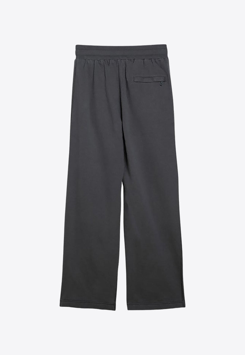 Jersey Wide-Leg Track Pants