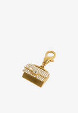 Crystal Purse-Shaped Charm