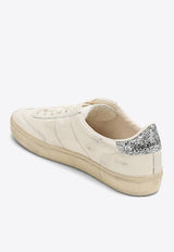 Soul Star Low-Top Sneakers with Glittered Heel