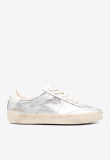 Soul-Star Metallic Leather Sneakers