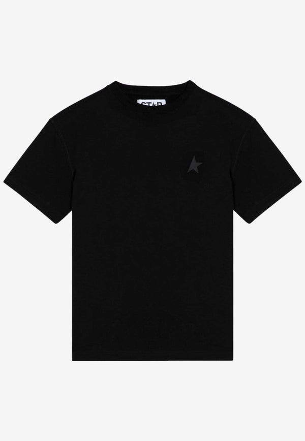 Star Print Crewneck T-shirt