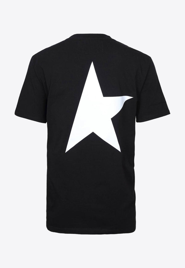 Star Print Crewneck T-shirt