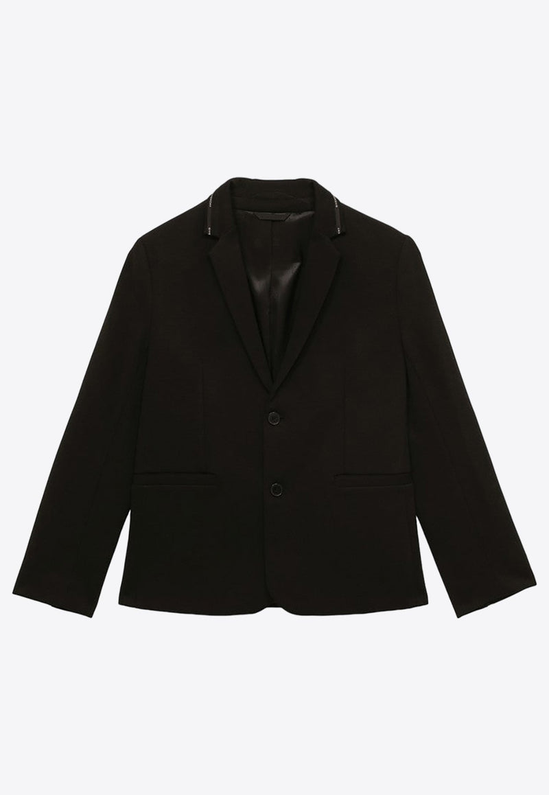 Boys Single-Breasted Blazer