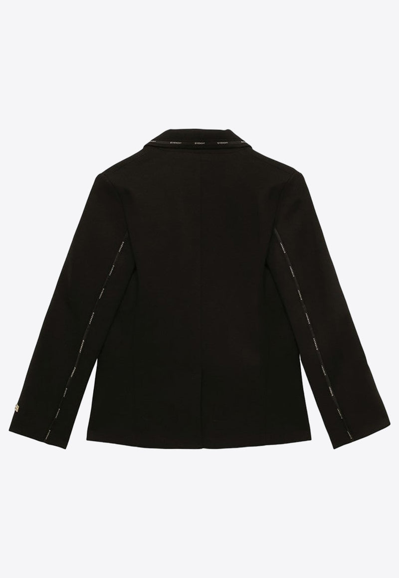 Boys Single-Breasted Blazer