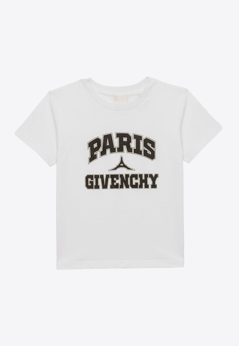 Boys Paris Logo T-shirt