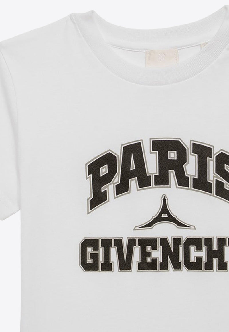 Boys Paris Logo T-shirt