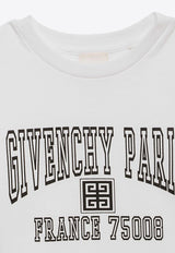 Boys Logo Print Crewneck T-shirt