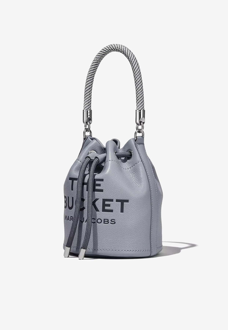 The Leather Logo Bucket Bag