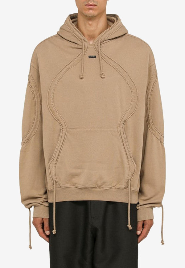 Hoodie with Perforated Details