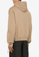 Hoodie with Perforated Details