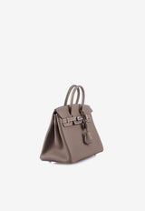 Birkin 25 in Etoupe Togo Leather with Palladium Hardware