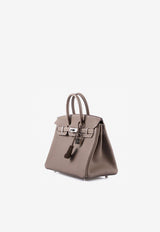 Birkin 25 in Etoupe Togo Leather with Palladium Hardware