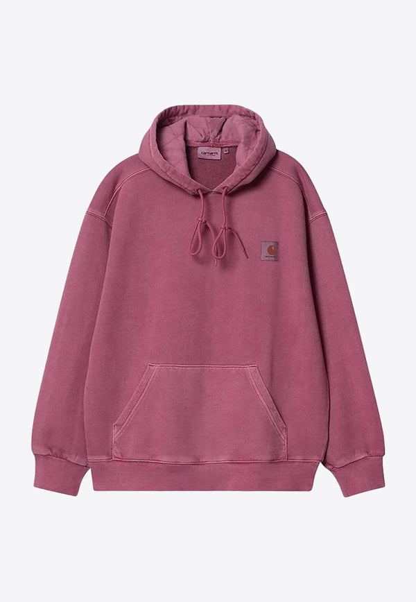 Logo Patch Hooded Sweatshirt