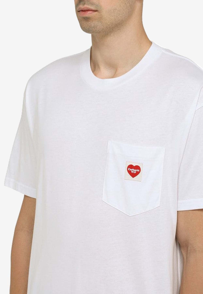 Heart Patch Crewneck T-shirt