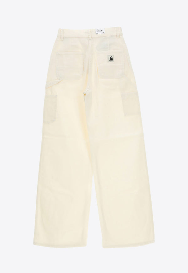 W' Jens Wide-Leg Cargo Jeans