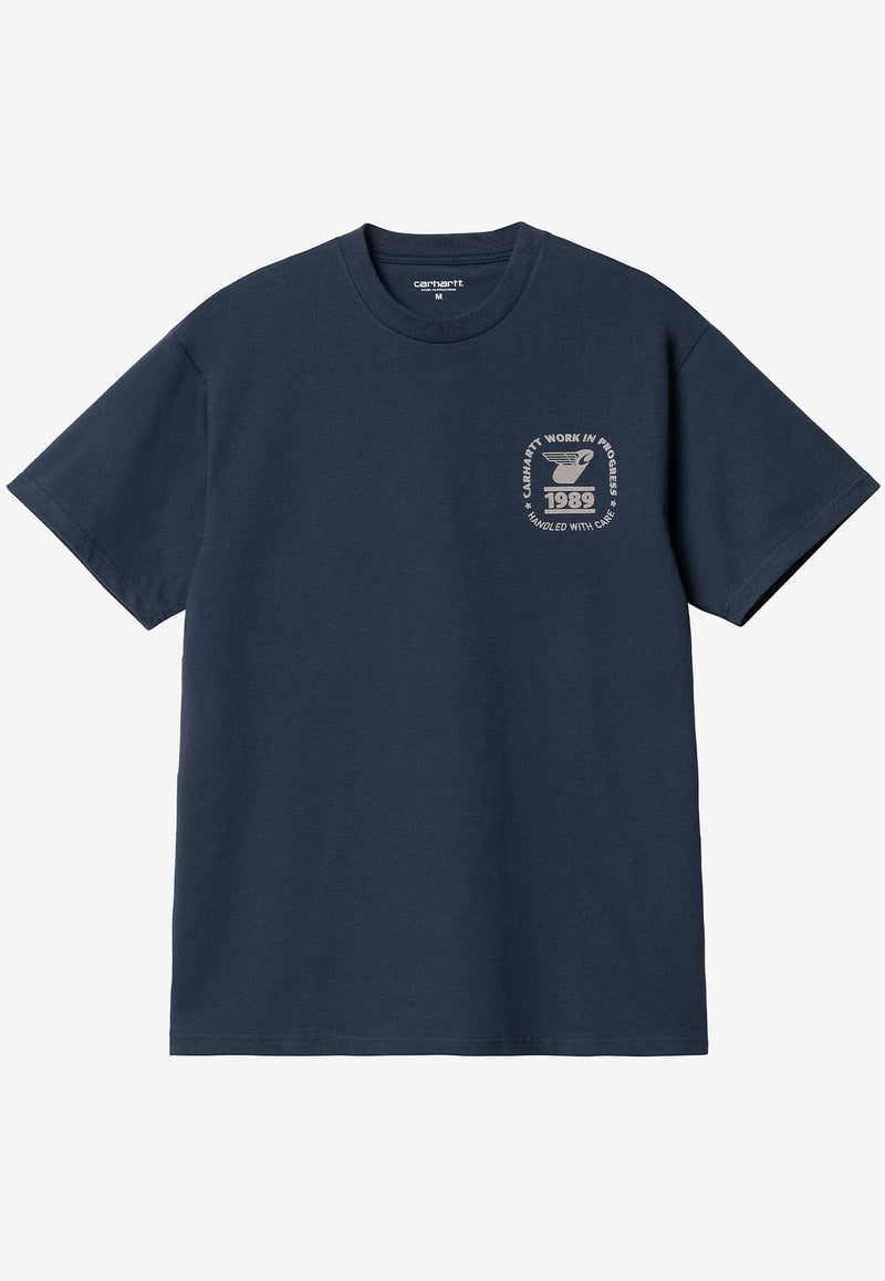 Short-Sleeved Stamp State T-Shirt