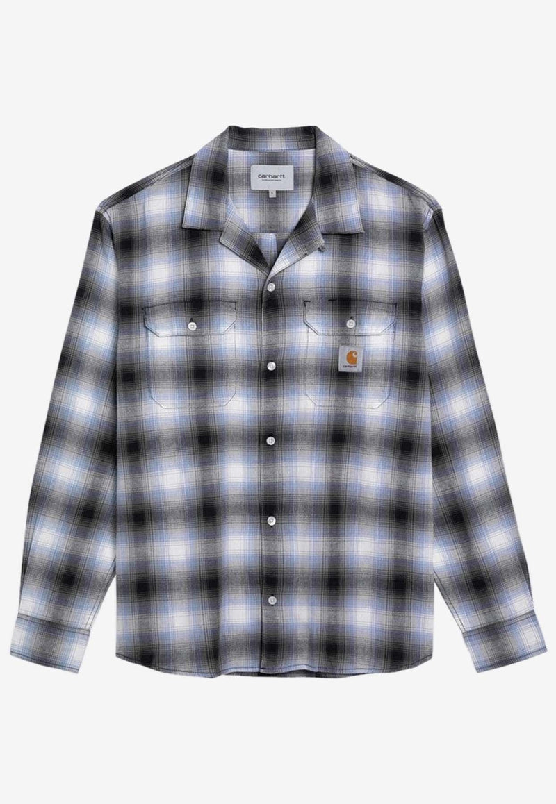 Plaid Check Long-Sleeved Shirt