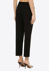 Pippa Straight-Leg Cropped Pants