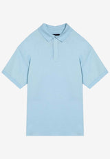 Rubberized Logo Polo T-shirt