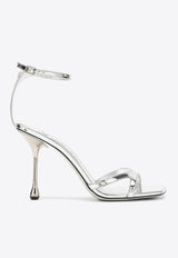 Ixia 95 Metallic Leather Sandals