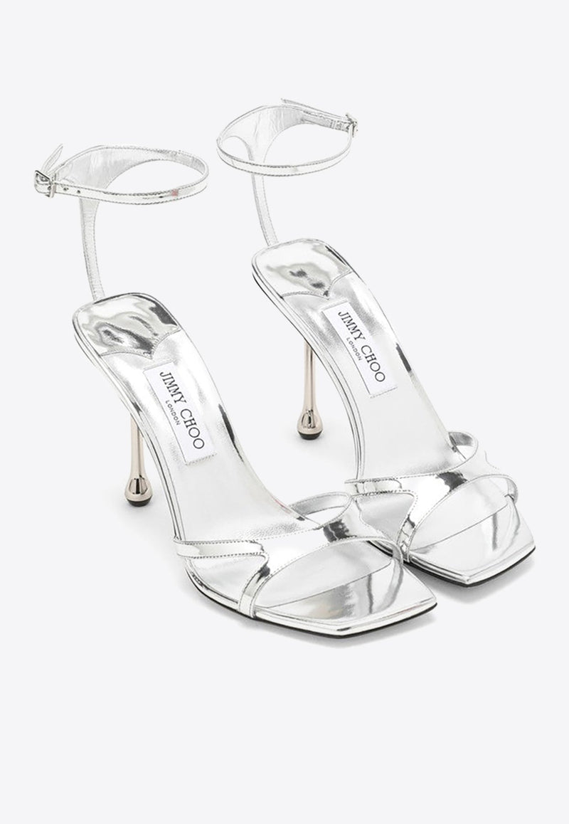 Ixia 95 Metallic Leather Sandals