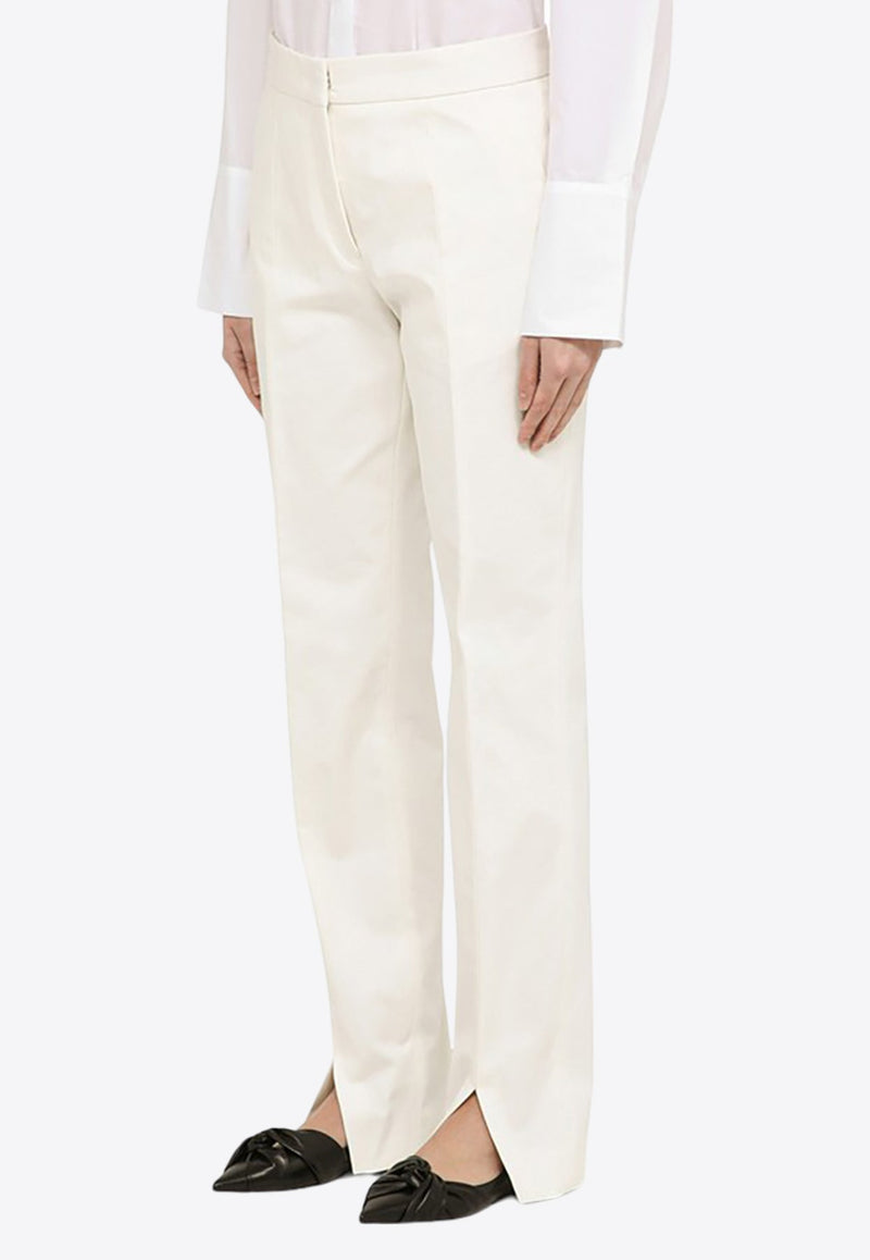 Tailored Pants With Slits