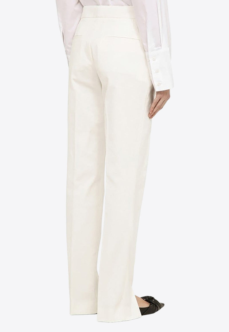 Tailored Pants With Slits