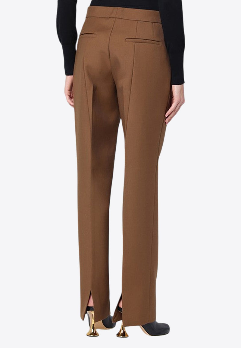 Tailored Wool Slim Pants