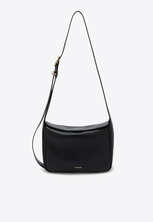 Mini Flap Crossbody Bag in Calf Leather