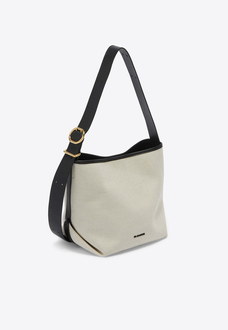 Small Folded Canvas Tote Bag