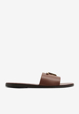 Brighton Leather Slides