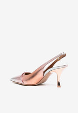 Jama 70 Ombré-Effect Slingback leather Pumps