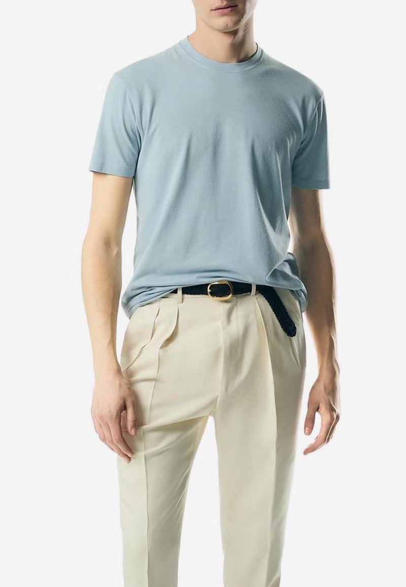 Short-Sleeved Solid T-shirt